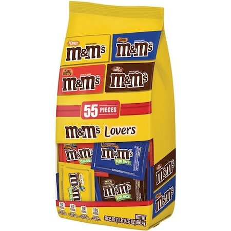 Mars Candy, M&Mft s, 4 Flavors, Single-Serve Bags, 30.35 oz. MRSSN56025